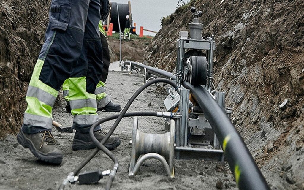 Electrical Cable Installation KSA Land Construction Company